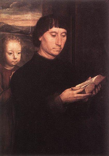 Hans Memling Donor oil painting image